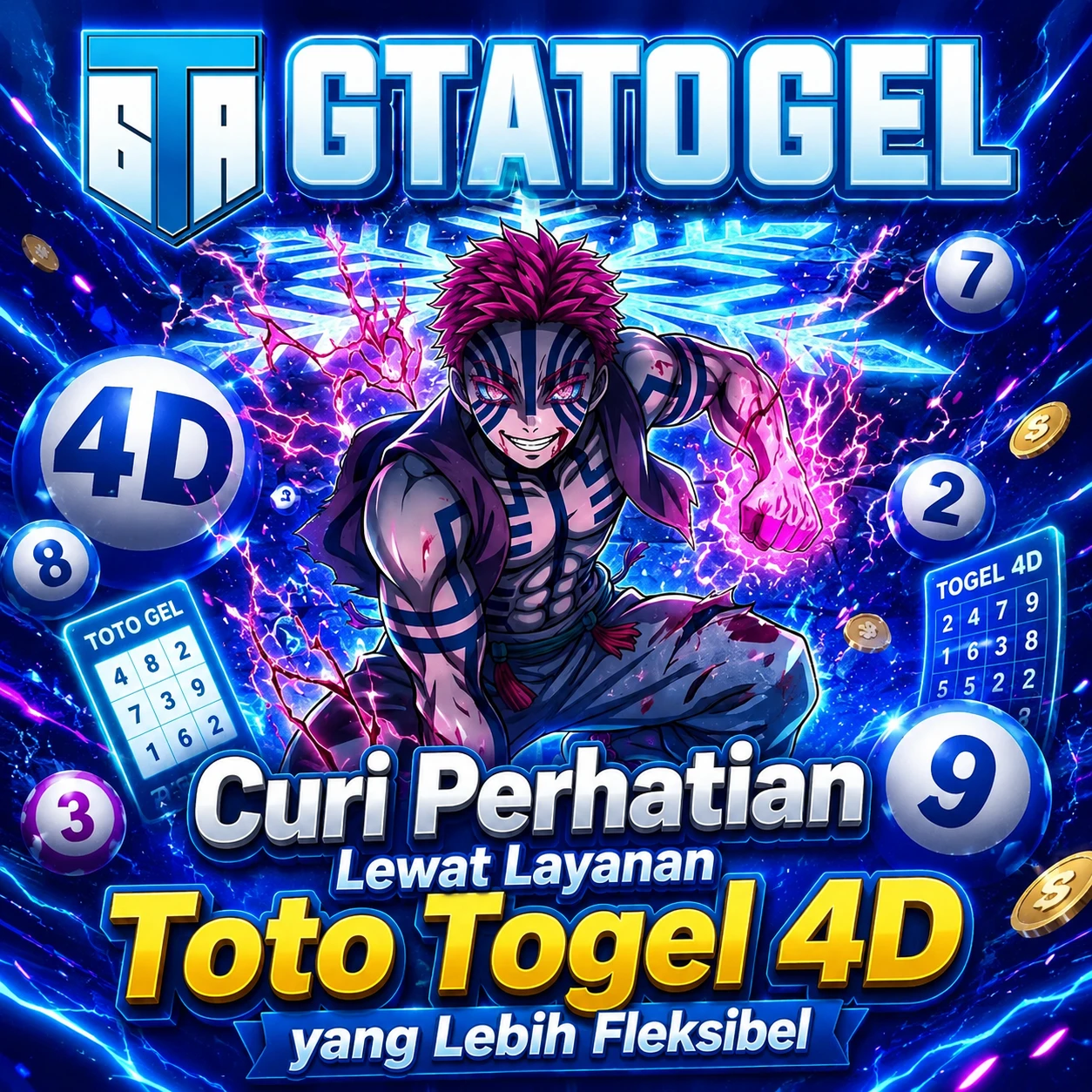 GTATOGEL 🍀 Curi Perhatian Lewat Layanan Toto Togel 4D yang Lebih Fleksibel